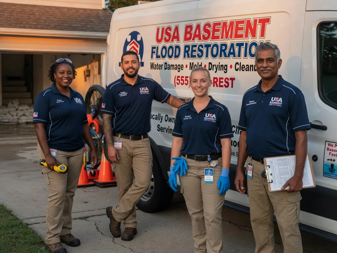 Basement Flood Cleanup company in Helmsburg, IN